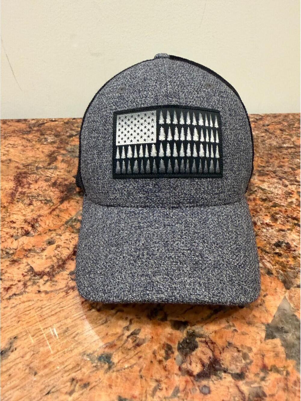 Columbia Men's Tree Flag Mesh Trucker Hat
